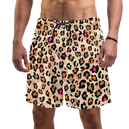 Maillots de bain hommes JDEZ léopard incarnez l'esprit de l'été