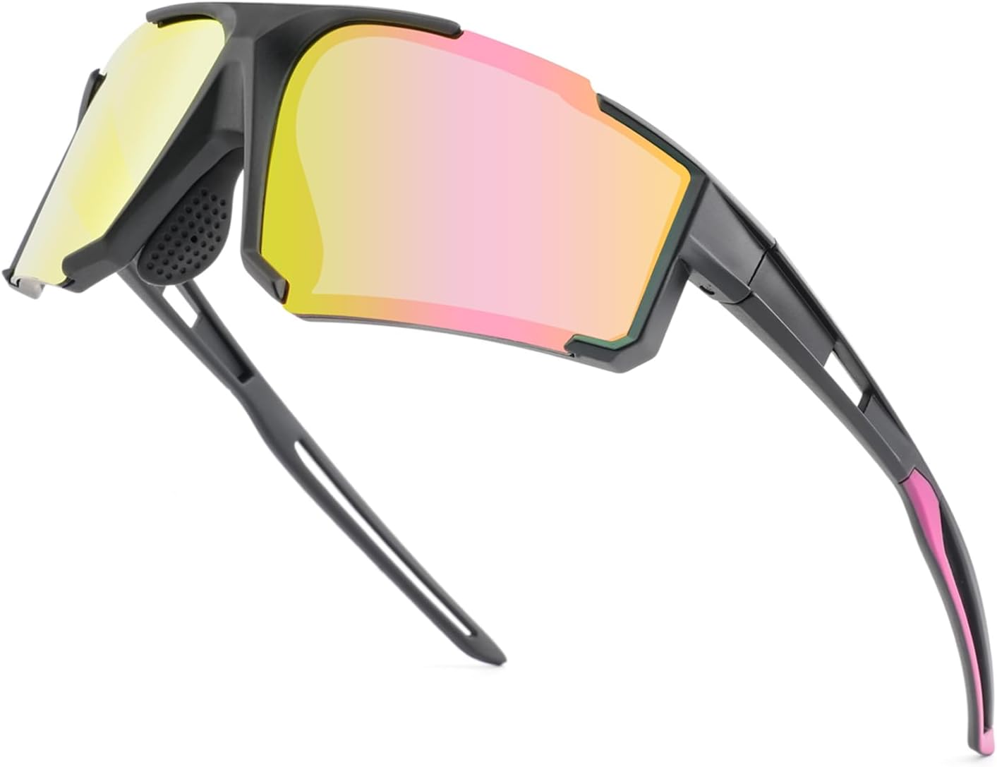 Men/Women Polarized Cycling Sunglasses, UV Protection, Wrap Around Design