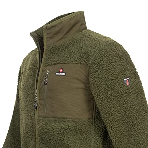 Höhenhorn Birkkar Herren Fleece Jacke Grün Gr. XL