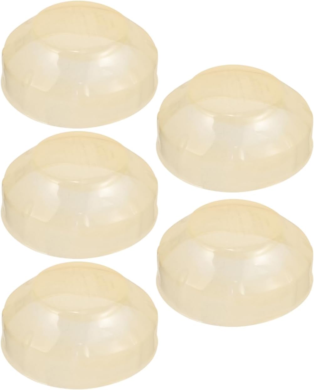 OSALADI 5pcs Detector Fire Alarms Dust Cover Paint Cover Plastic Clear Detector Cover Thicken Stretch Elastic Fire Alarms Cap for During Cooking Baking