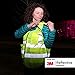 Salzmann Multi-Pocket Safety Vest - High Visibility 5-Point-Breakaway Vest - Made with 3M Reflective Material