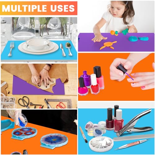 Aoulela SM0103 3 Pack Silicone Mats For Crafts thumb #5