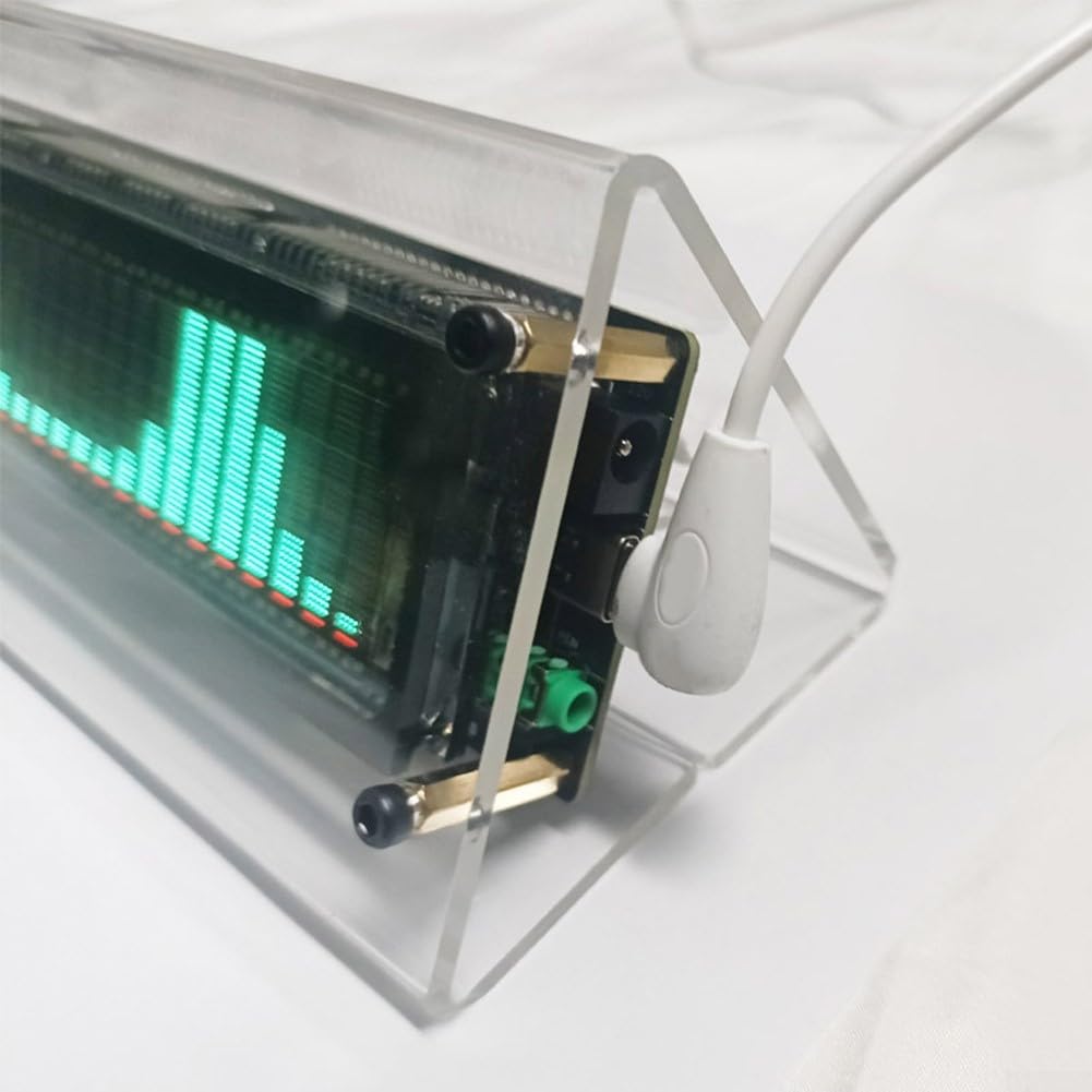 Analizzatore di spettro audio avanzato con apprendimento del rumore e display VFD per gli appassionati di musica (JVFD2517 (JVFD2515 (wide))