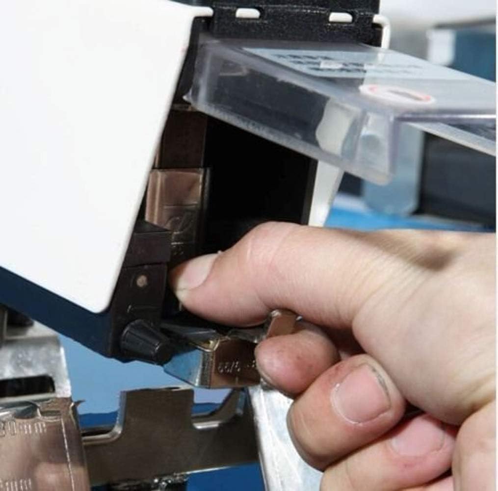110V Updated 106 Auto Electric Stapler Saddle Stitching Machine Binder 2-50 Sheets with Pedal