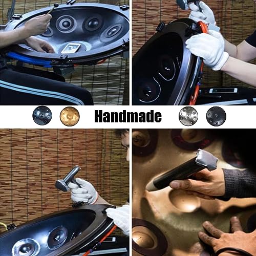 Handpan Drum Instrument Azul 9 Notas 22 Pulgadas miniatura 4