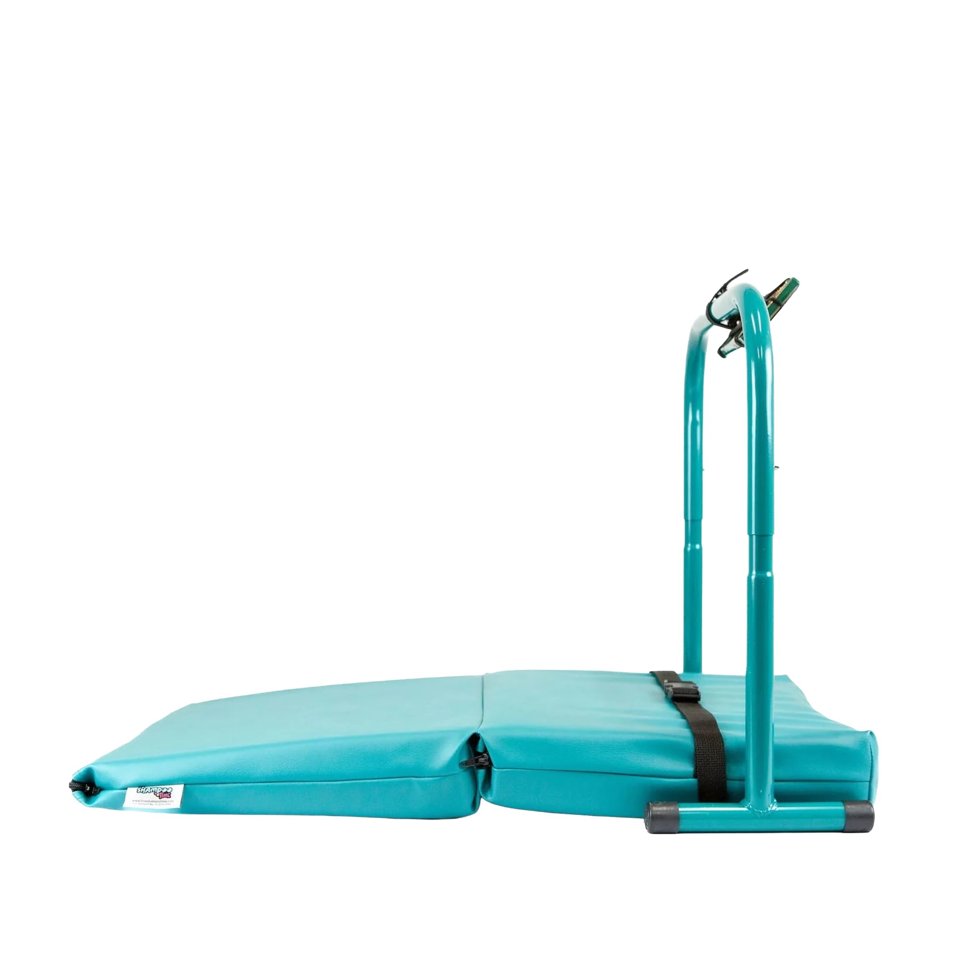 ShampooTime Shampoo Mat for Children, Toddlers, Kids with Phone Holder and Entertainment Bar| Hair Washing Mat on Sink | Hair Washing Mat for Kids| Tear-Free for Children (Deluxe, Peacock)