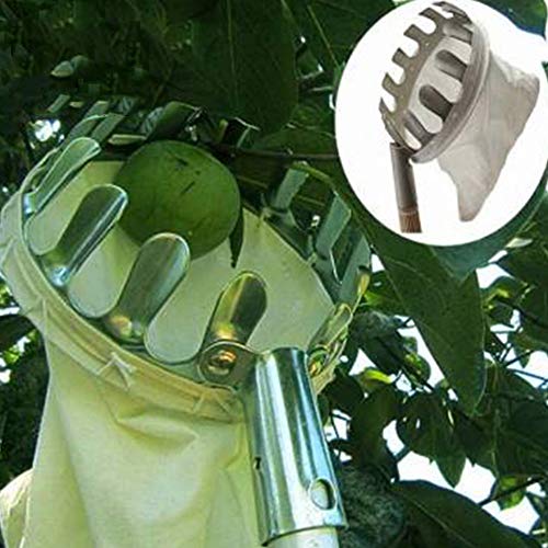 Gerwhdfhnbcv Metal Fruit picker Convenient Horticultural Fruit Picker Gardening Apple Peach Picking Tools