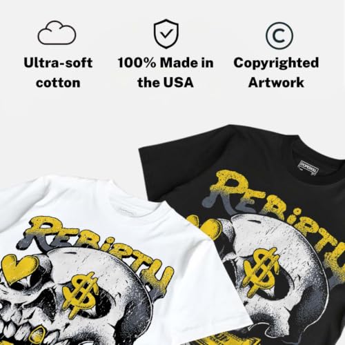 Image of DopeSkill Halloween Graphic Tee Streetwear Hip Hop Hypebeast Unisex T-Shirt Sneaker Colour Matching Shirts Spooky Graphic