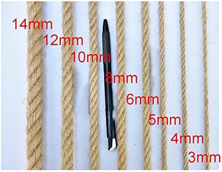 Heavy Duty Hemp Rope Climbing Net - Giant Mesh Cargo Net for Indoor & Outdoor Use, Perfect for Garden Decoration, Climbing Activities, and Adventure Playgrounds