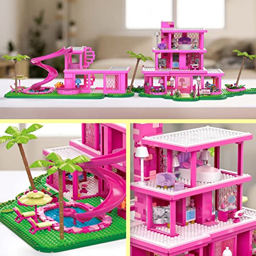 Mega Barbie Barbie The Movie Mega Coffret De Construction Maison De Reve - vue 3