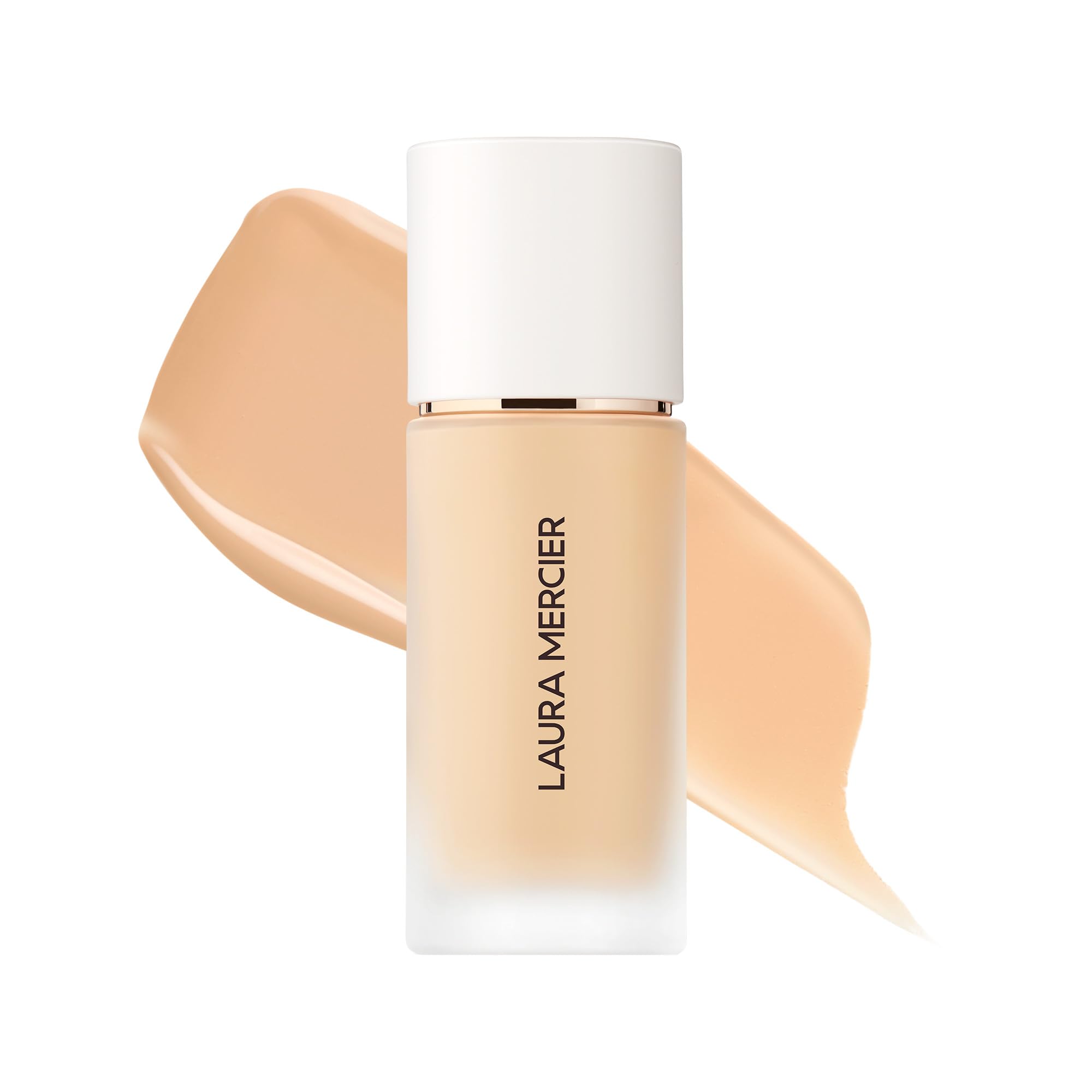 Real Flawless Weightless Perfecting Waterproof Foundation, Medium Coverage Foundation, Buildable Coverage, 12 HR wear, Non-comedogenic, 1oz