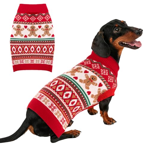 Suéter Navideño para Perros Pequeños a Grandes BAOBICUTE