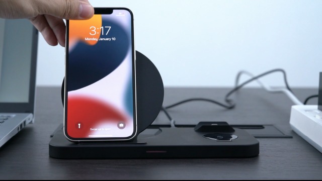 ایگرد | قیمت و خرید KKM Wireless Charger, 3in1 QI induktive Ladestation,  Schnelles Kabelloses LadegerÃ¤t mit Fast Adapter, Kompatibel mit iPhone  13/12 Pro Max/12 mini/11/X, Apple Watch, AirPods Pro, Samsung S21 Ultra/S20