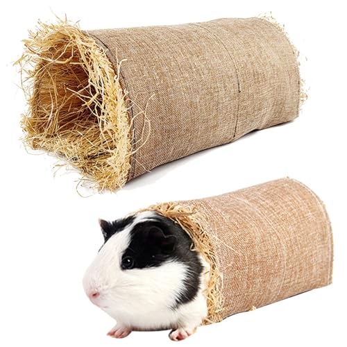 AUSYIWI - Hamster Tunnel, Hay Tunnel for Hamster, Diameter 20 cm ...