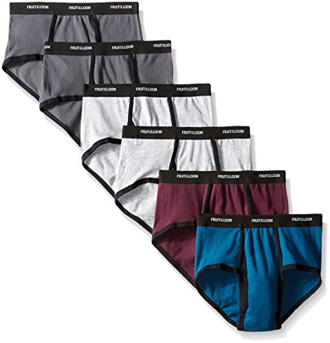 Fruit of the Loom Men's Tag-Free Cotton Briefs