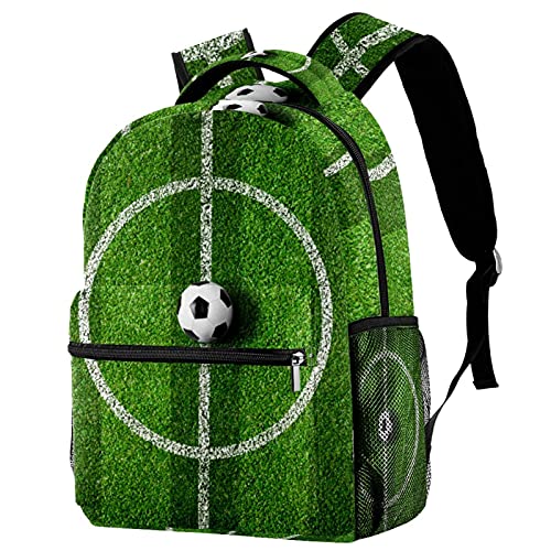 Mochila de campo de fútbol para actividades al aire libre y uso escolar universitario