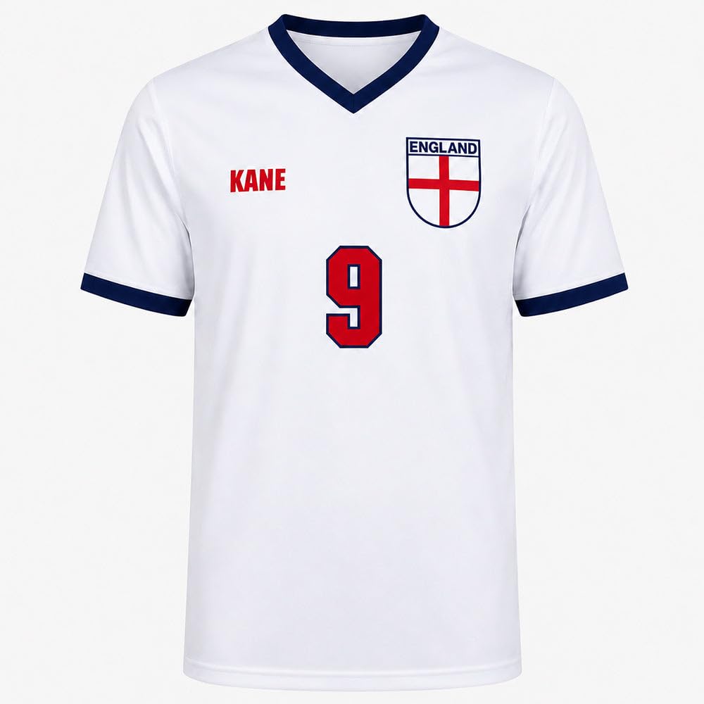 England Fußball Trikot Set Kane Heim - Kind und Erwachsene - Jungen - Herren - Sportsachen - Geschenke - Sport t Shirt - Sportbekleidung