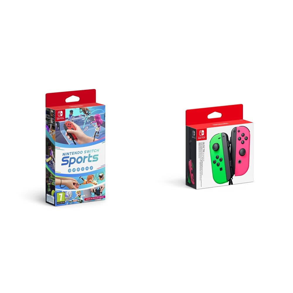Switch Sports + Joy-Con Verde/Rosa