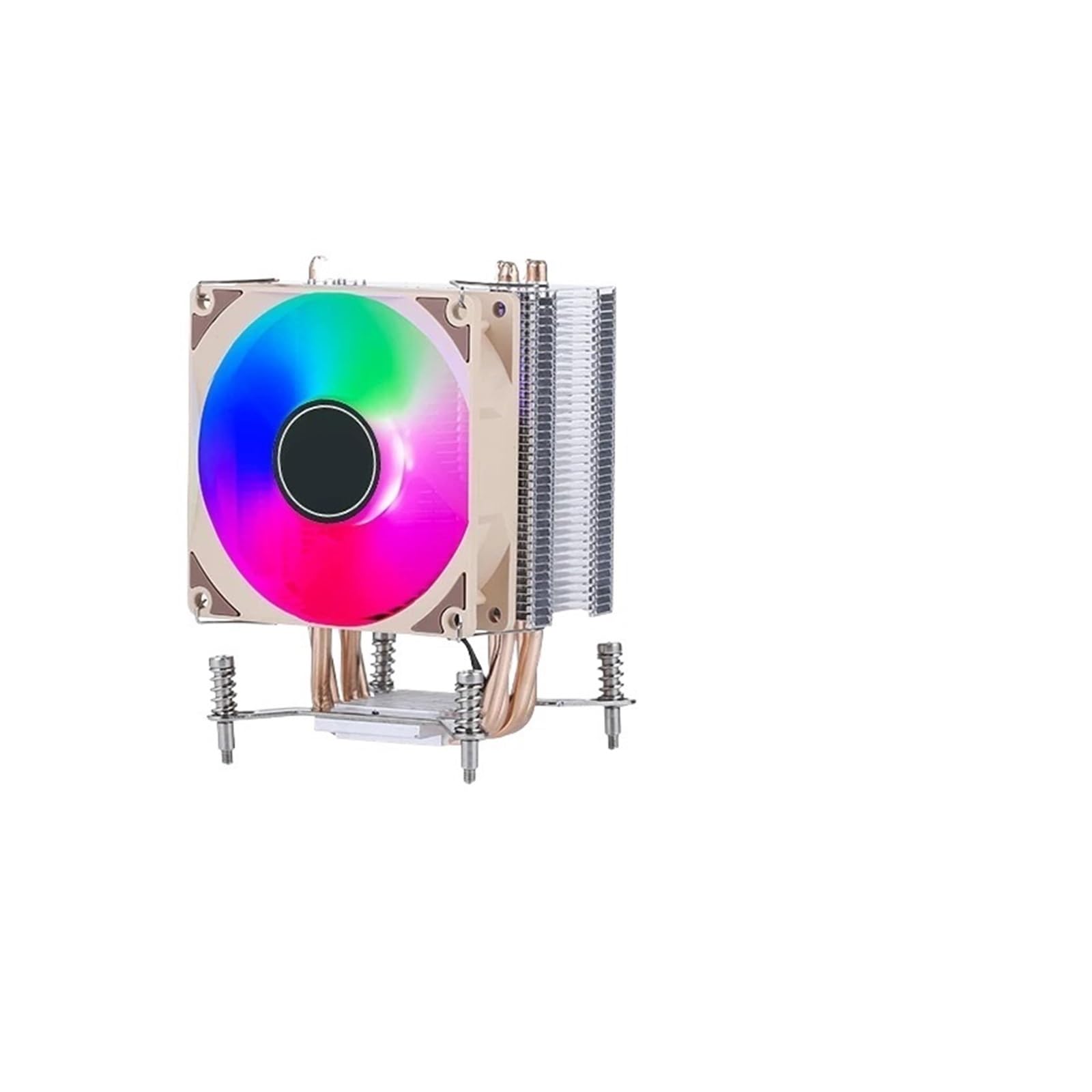 Ventilador de CPU silencioso para teletrabajo sin ruidos en placas base X99 y LGA2066