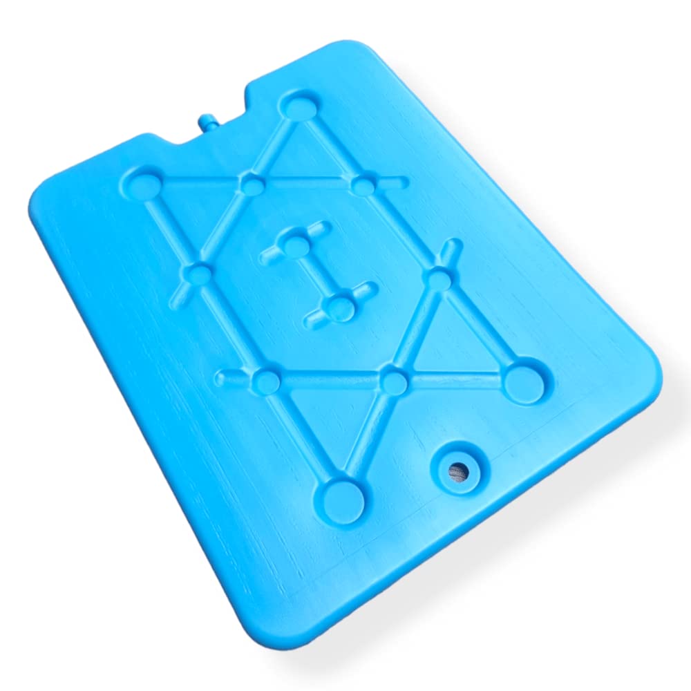 ANTEVIA - Une Planche Bloc refrigérant Plat (x1) | Pains de Glace | Couleur ALÉATOIRE | Congélation Refroidissement Froid Glaçon pour glacière (Freezer Board)