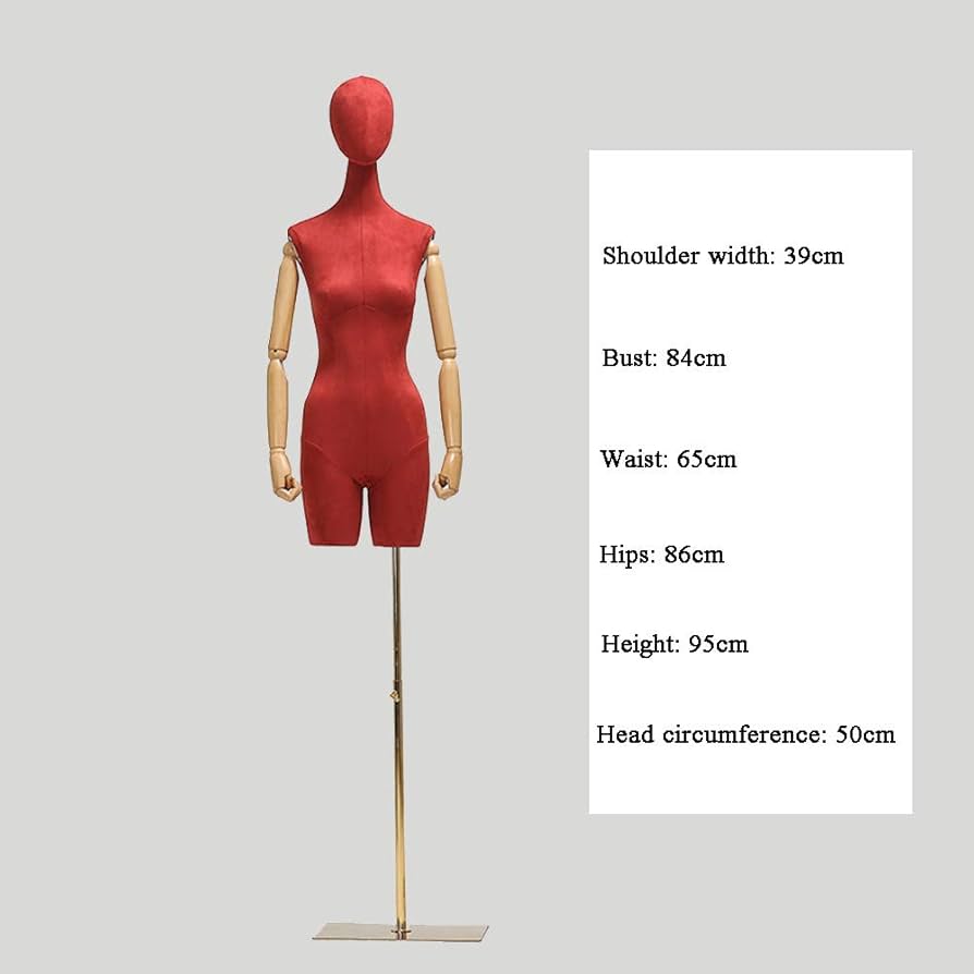 Amazon.co.jp: 女性のマネキントルソ赤い人間の頭のドレス