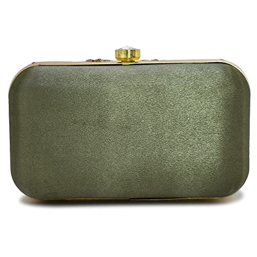 Image of For The Beautiful You Neck Embroidered Women's Clutch