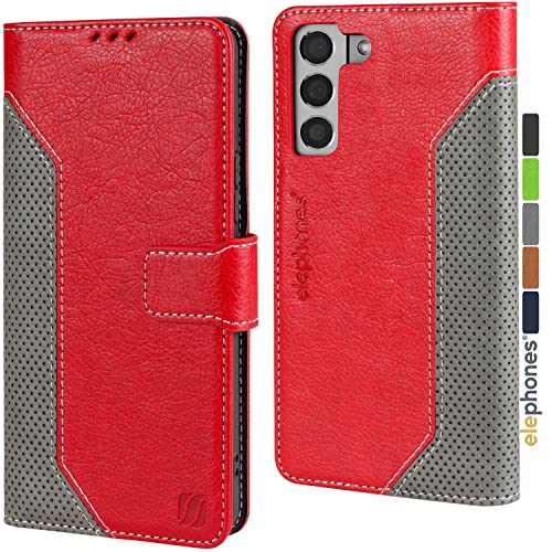 Elephones S22 Rot Klapphülle Handyhülle