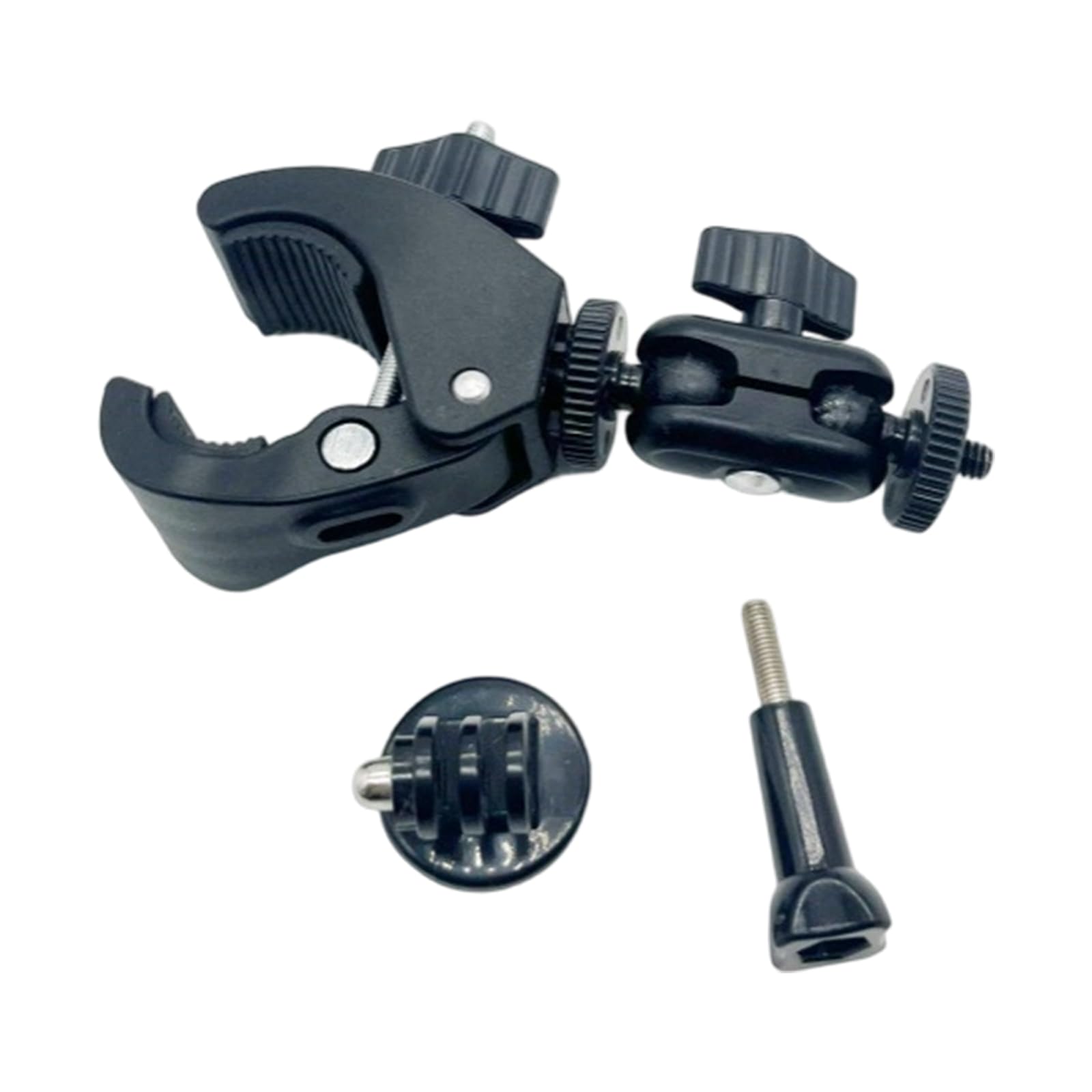 Kaeltsyn 360 Strong Clamp Plu Strength Bike Camera Mount With Quick Release And Anti-Vibration Silicone For Smooth Rotation Bike Camera Mount