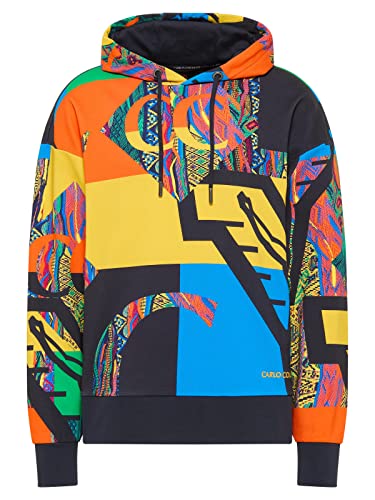 Carlo Colucci Oversize Patchwork Kapuzensweatshirt, Daporta,...