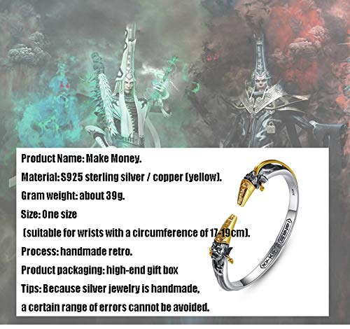 Pulseras de Plata 925 de estilo retro para tu look de moda diario 7