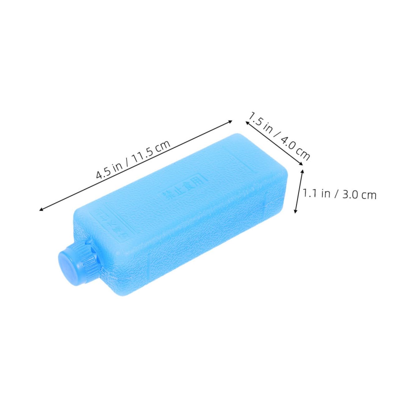 POPETPOP 12pcs Reusable Ice Packs for Coolers Portable Ice Crystal Boxes for Air Conditioner Fan Camping Picnic Lunch Boxes Energy Efficient Cooling