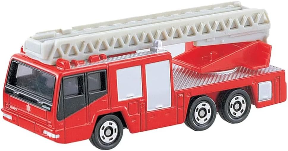 タカラトミー(TAKARA TOMY) Tomica No.108 Hino Aerial Ladder Fire Truck by Takara