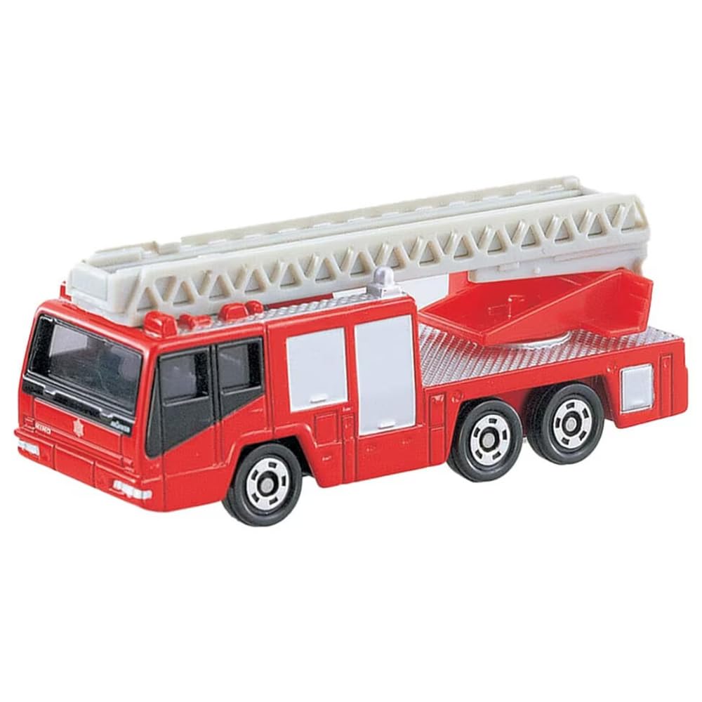 タカラトミー『 トミカ №108 日野 はしご付消防車 (箱) 』 ミニカー 車 おもちゃ 3歳以上 箱入り 玩具安全基準合格 STマーク認証 TOMICA TAKARA TOMY マルチカラー