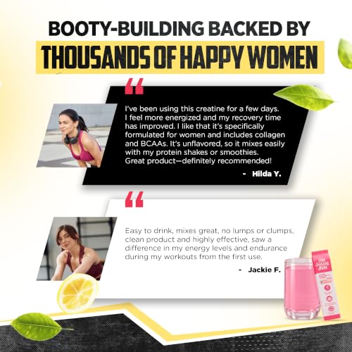 Image of Old School Labs Creatine for Women with Collagen and BCAA, Pink Lemonade