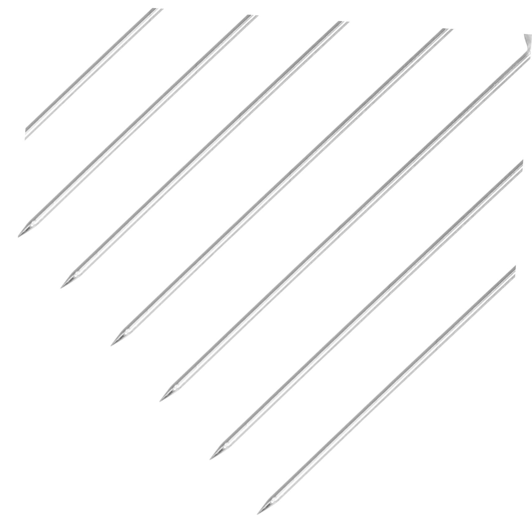 jojofuny 100 Alfileres Cabeza de Perla para Costura y Manualidades, Metal Resistente para Marcar y Decorar en Proyectos de Confección