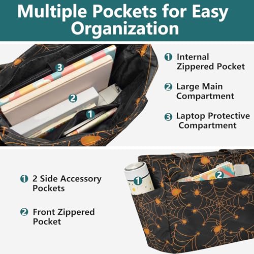 Sac à main fourre-tout pour femme multi-usage noir - 6