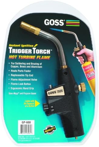 Goss Torch GGP600 Hand-Held Instant Ignition Torch