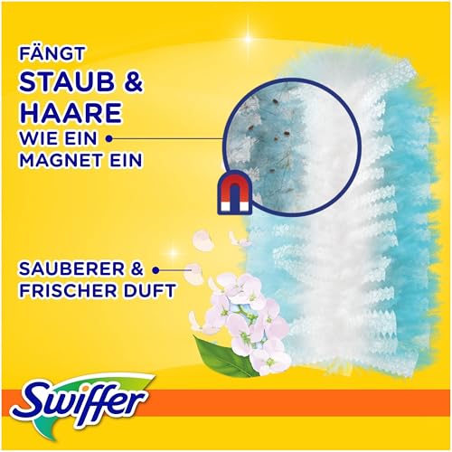 Swiffer Staubmagnet Trap & Lock Nachfülltücher, Mit Dem Duft Von Febreze, Fängt Und Schließt Staub Ein 5-er Pack – Bild 5