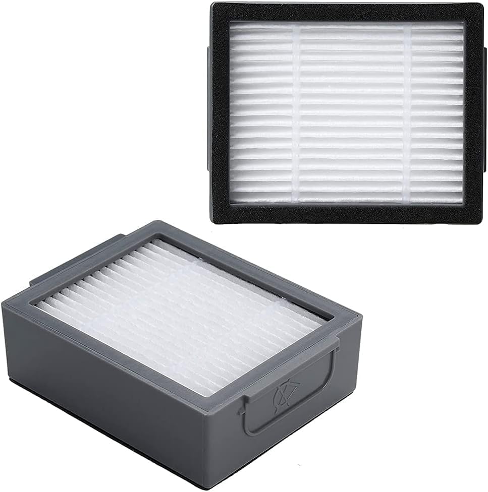 Miniatura 3 de Kit de piezas de repuesto compatible con aspiradora iRobot Roomba i7 i7+ i6+ i8 i3+Plus E5 E6 E7, 8 filtros HEPA y 10 bolsas de aspiradora