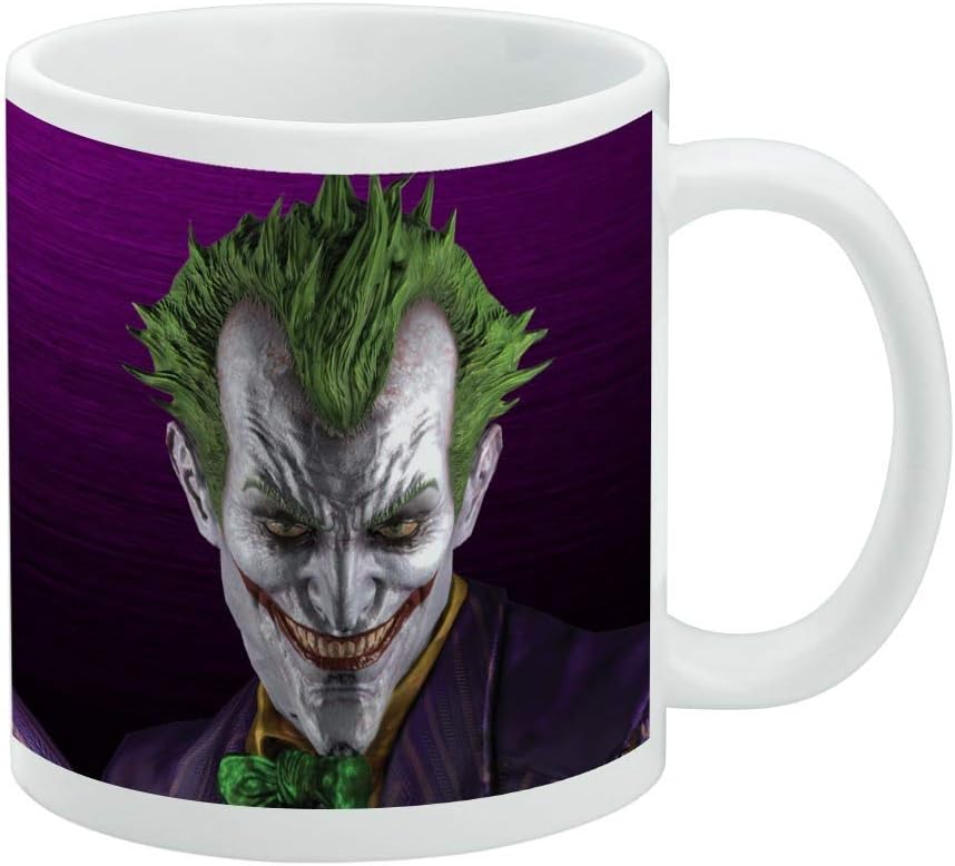 GRAPHICS & MORE Batman Arkham Asylum Video Game Joker Ceramic Coffee Mug, Novelty
