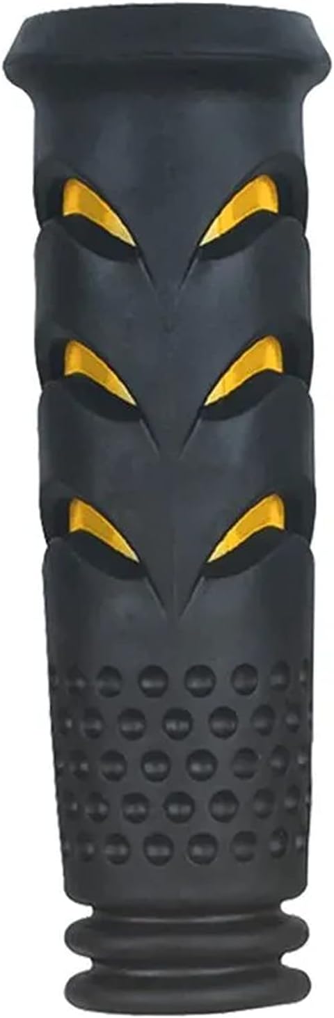 Sea-Doo New OEM PWC Handle Bar Hand Grip Kit Black/Yellow Pair, 277001162