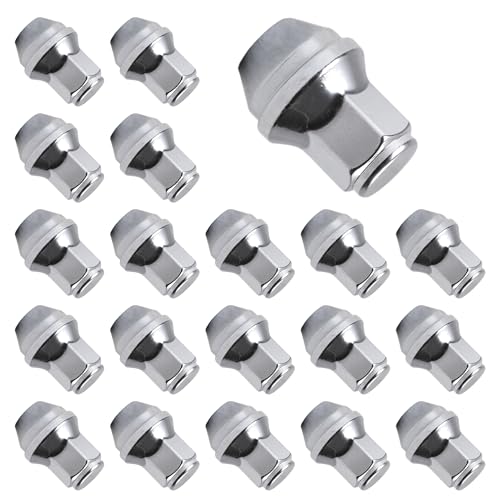 Juego de 20 tuercas de rueda antirrobo M12x1.25 para Ford Transit Mk8 y Tesla Model Y X S