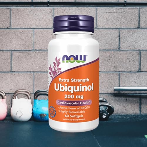 Now Foods Ubiquinol 200 mg Extra Strength (60 Softgels) Unflavoured - Witaminy, minerały i zdrowie - Enzymy