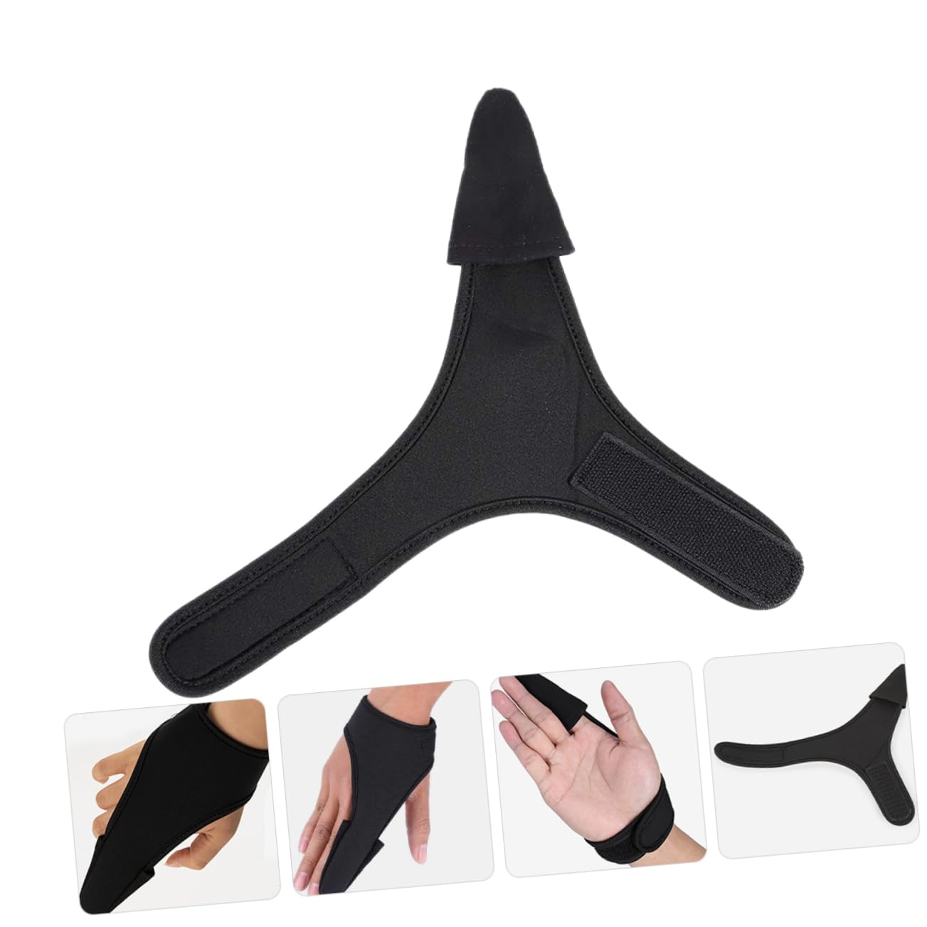 TOYANDONA 5 Pezzi Guanti Antiscivolo Guanti Da Pesce Leggero Casting Copertina Gestione Dito Protettori Guanti Da Pesca Uomo Acqua Salata Guanto Uv Pescare Senza Dita Nero Pelle Di Pecora