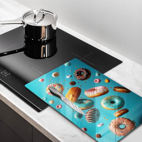 Planche à découper induction robuste 30x52cm protégeant la plaque de cuisson Wallfluent - 3