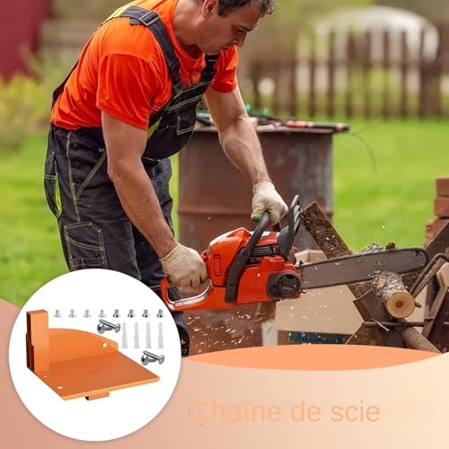 Support pour tronçonneuse de quad et accroche-mûr résistant pour outils - 4