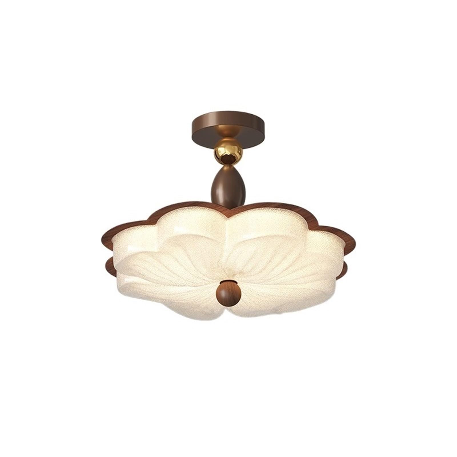 gC3sJ7wn6b Ceiling Lights for Bedroom Creative Flower Shape Bedroom Lamp Retro Luxury Corridor, Restaurant Ceiling