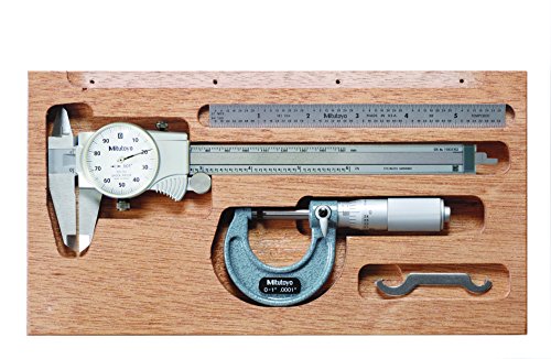 Mitutoyo 64PKA068A Tool Pkg, Mechanical with 6
