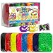 Rainbow Loom® Treasure Box NEON Edition, 8,000 Rubber Bands in 8 Different Neon Colors, and a Bonus of 2 Happy Looms, Great Activities for Boys and Girls 7+ -  B0335