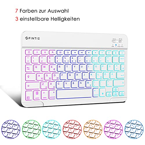 FINTIE Hülle mit Tastatur für iPad 9./8./7. Generation (10.2 Zoll) – Ansicht 6